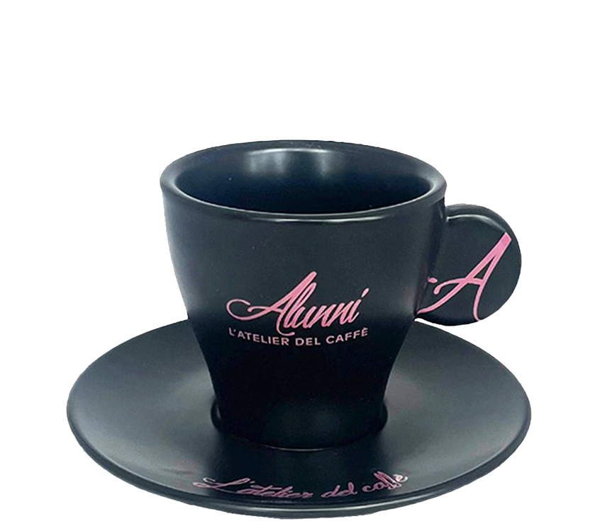 Alunni Caffè Espressotasse schwarz
