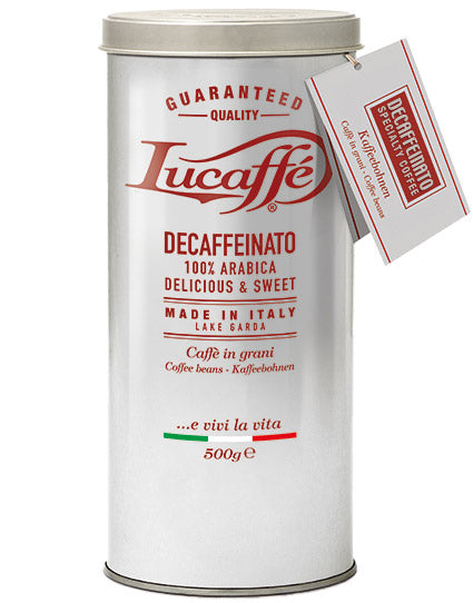 Lucaffe Espresso Decaffeinato Koffeinfrei Dose