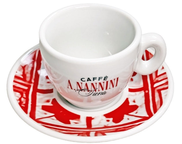 Nannini Cappuccinotasse Rot