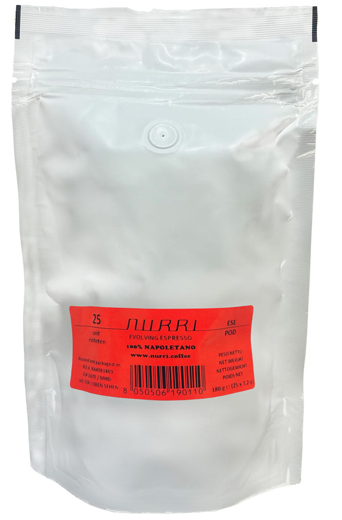 Nurri 100% Napoletano ESE Pads ohne Verpackung