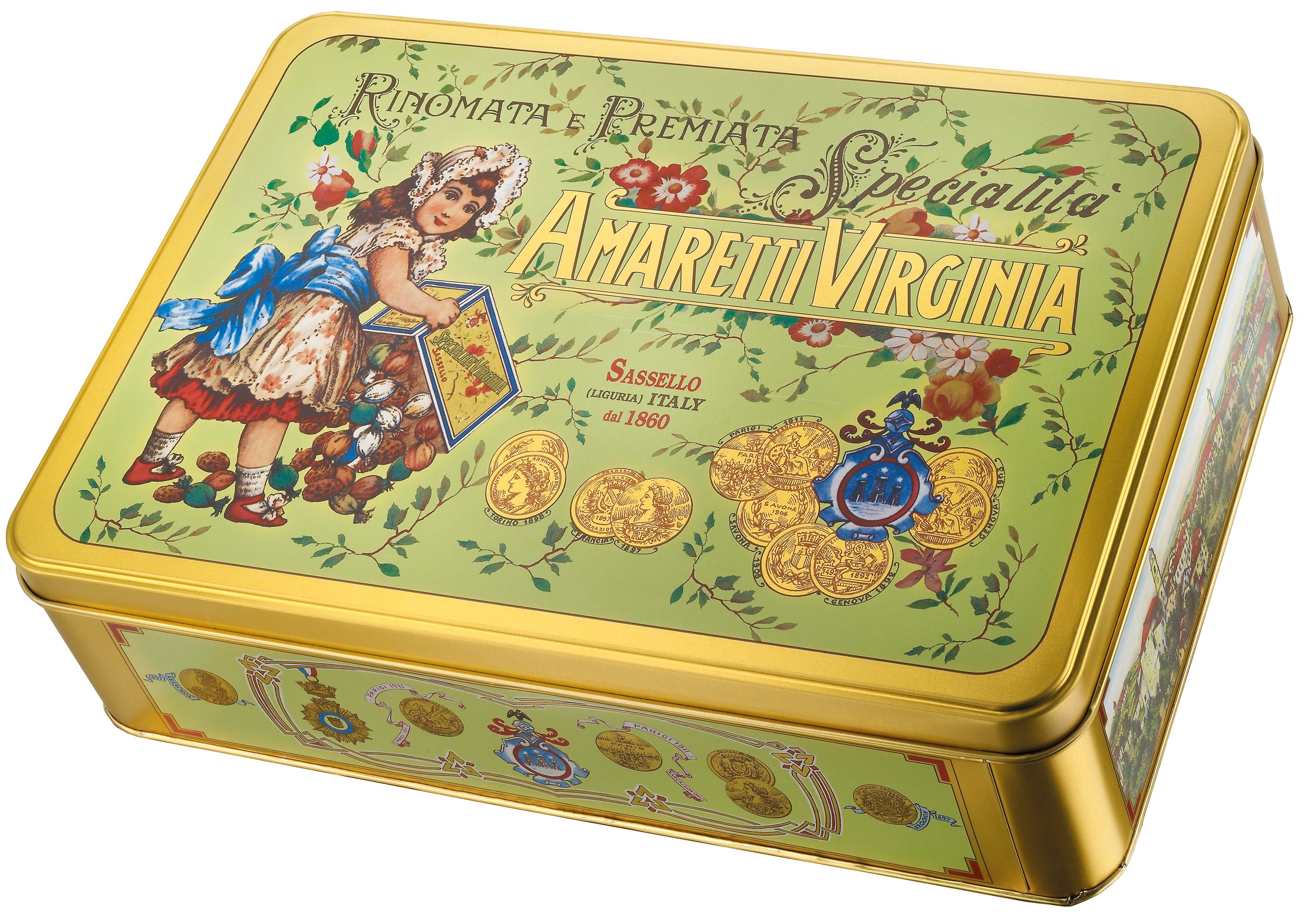 Amaretti Virginia - Keksdose mit Soft Amaretti