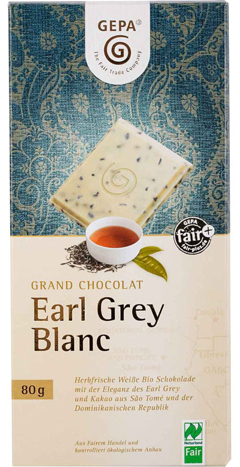 GEPA BIO Schokolade Earl Grey Blanc