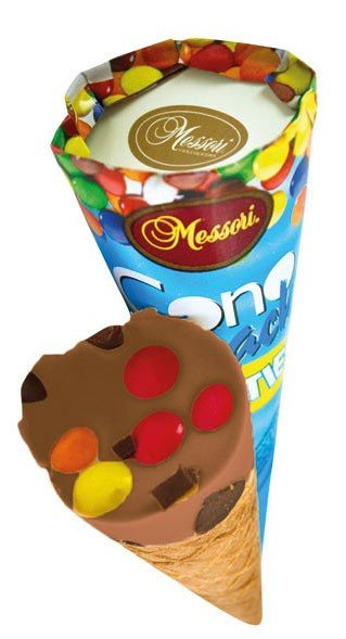 Messori - Schokowaffel mit Nougat und Schokolinsen